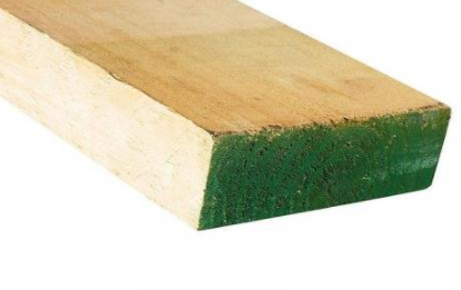 Madera Verde 2x5 x 3.20m
