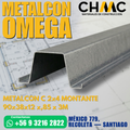 METALCON OMEGA 35x38x15x8 x 0,85 x 6 M